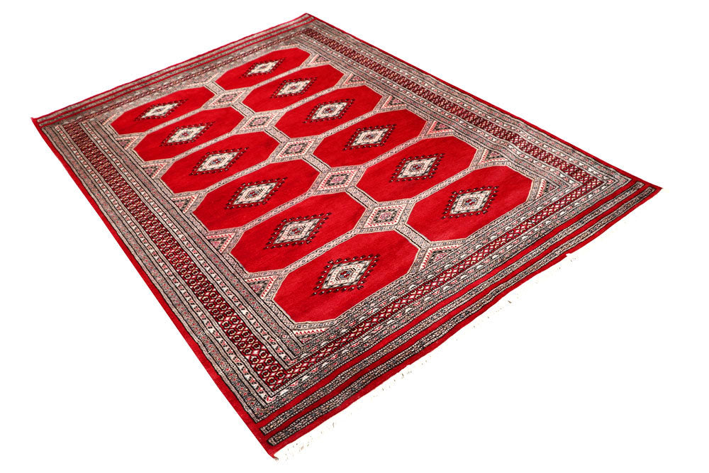 Red Jaldar 4' 8 x 6' 7 - No. 58654 - ALRUG Rug Store