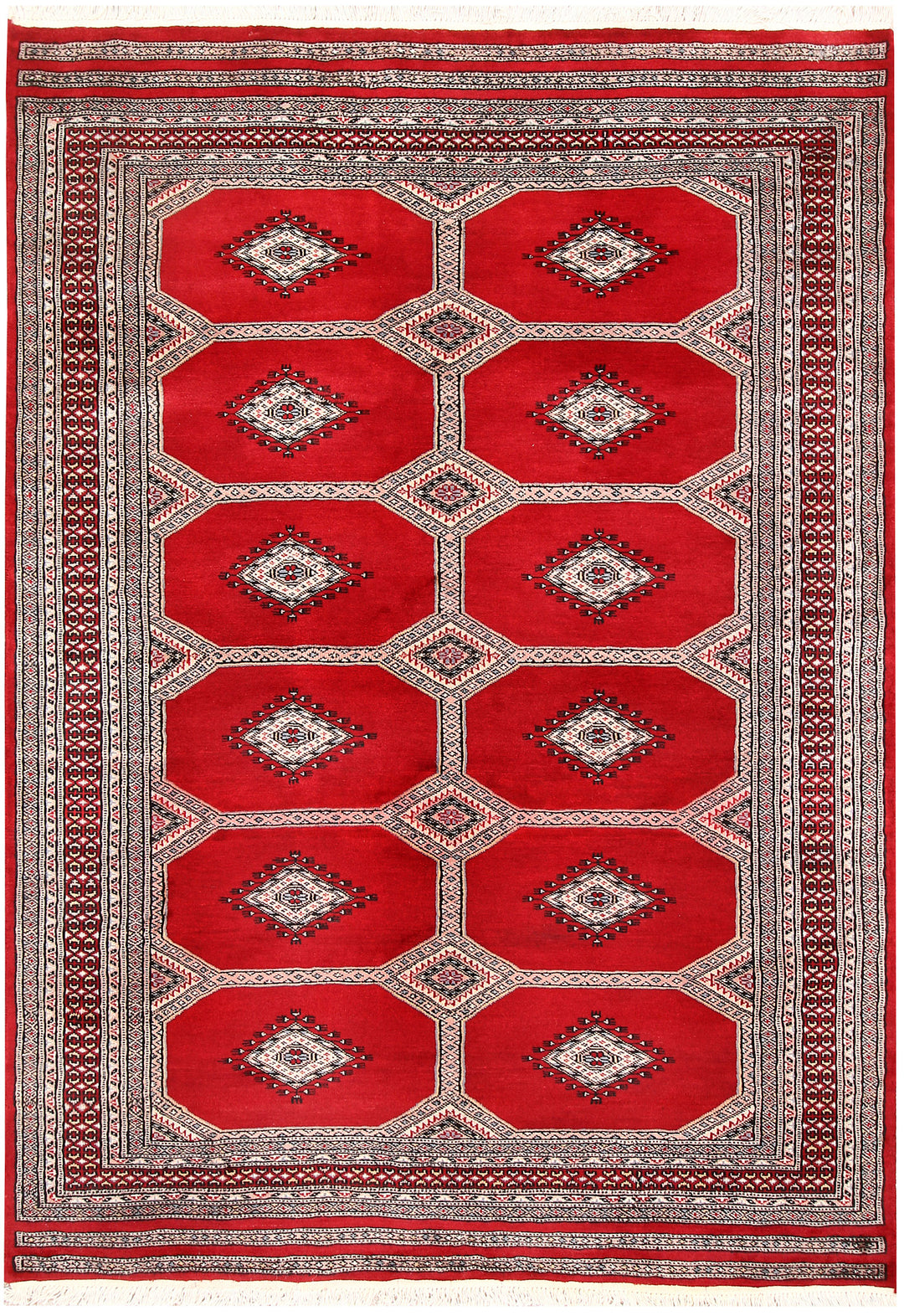 Red Jaldar 4' 8 x 6' 7 - No. 58654 - ALRUG Rug Store