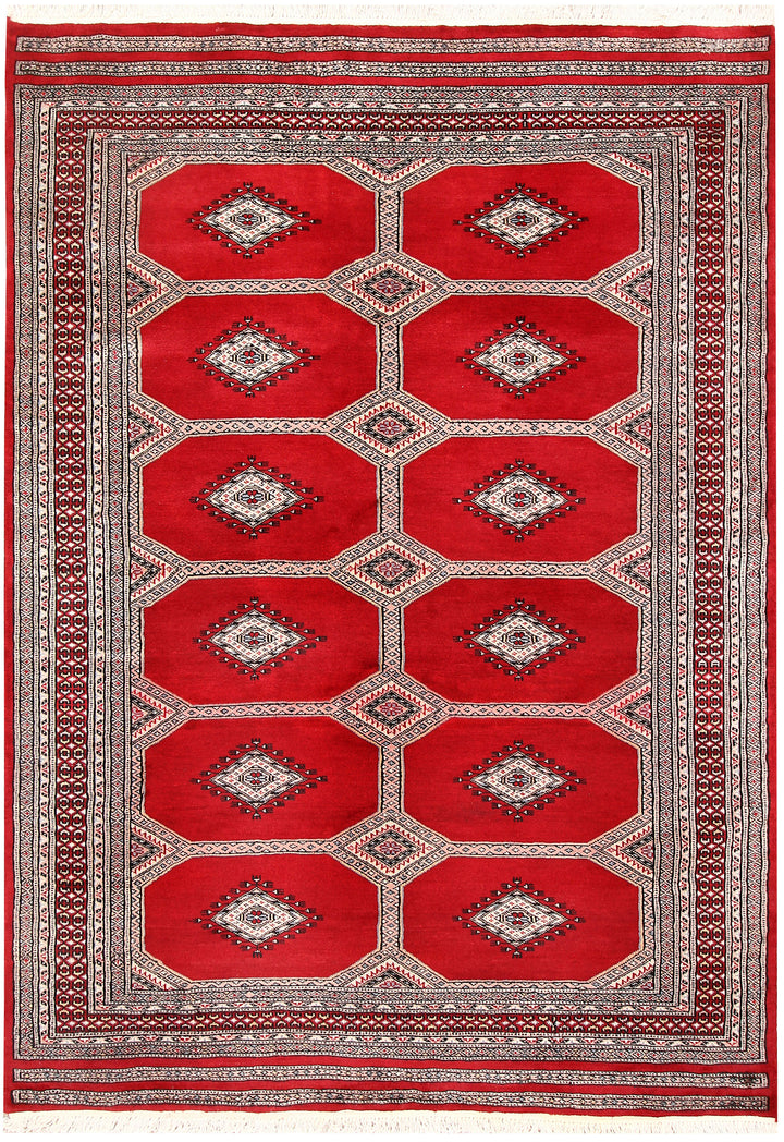 Red Jaldar 4' 8 x 6' 7 - No. 58654 - ALRUG Rug Store