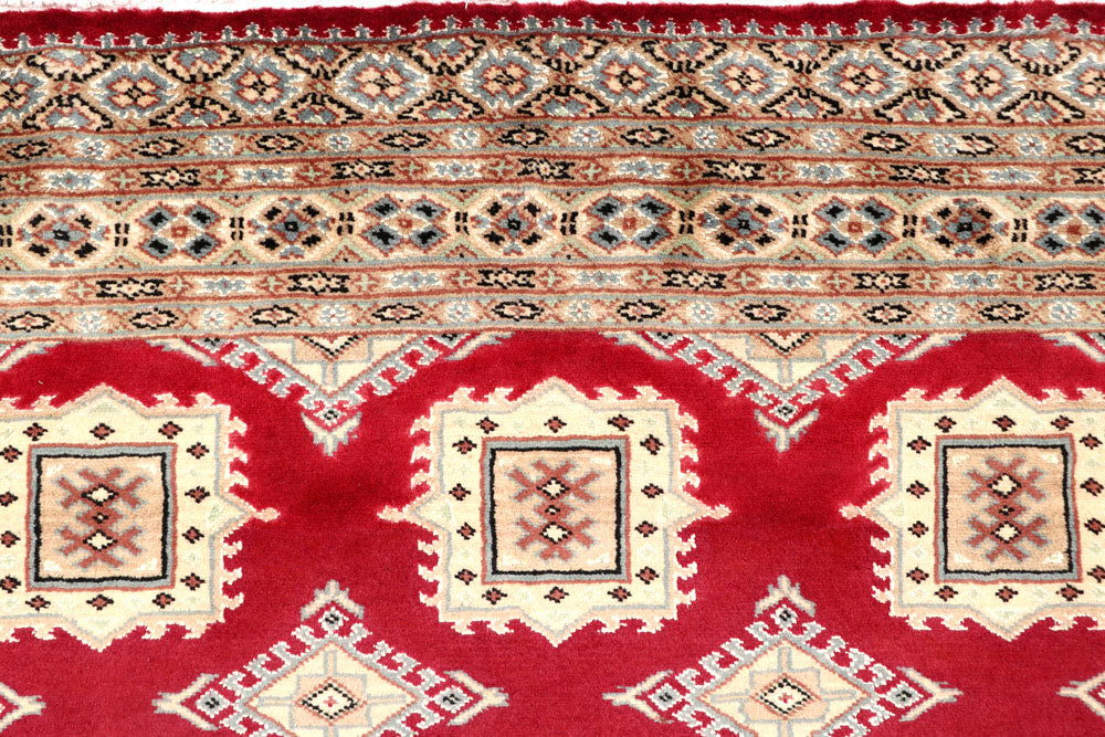 Firebrick Jaldar 4' 7 x 6' 3 - No. 58655 - ALRUG Rug Store