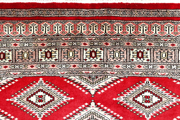 Firebrick Jaldar 4' 6 x 6' 11 - No. 58658 - ALRUG Rug Store