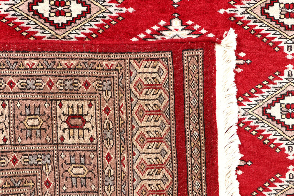 Firebrick Jaldar 4' 6 x 6' 11 - No. 58658 - ALRUG Rug Store