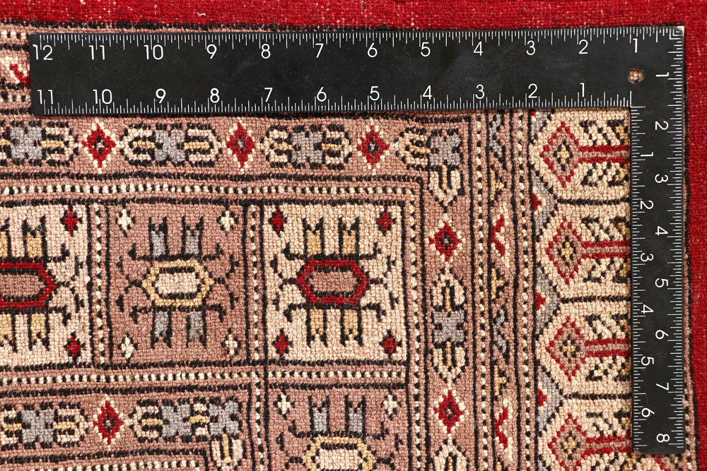 Firebrick Jaldar 4' 6 x 6' 11 - No. 58658 - ALRUG Rug Store