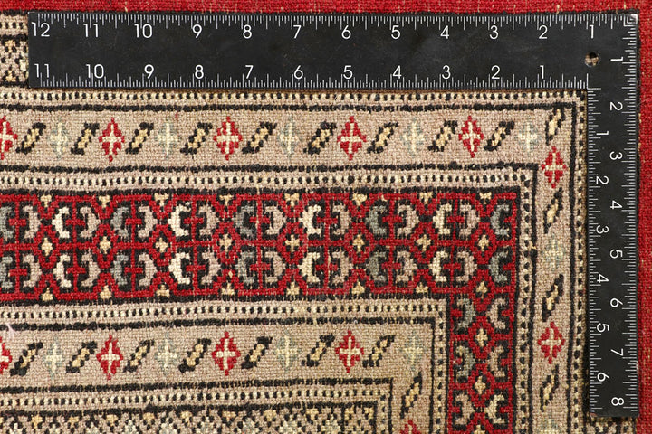 Red Jaldar 4' 7 x 6' 1 - No. 58659 - ALRUG Rug Store