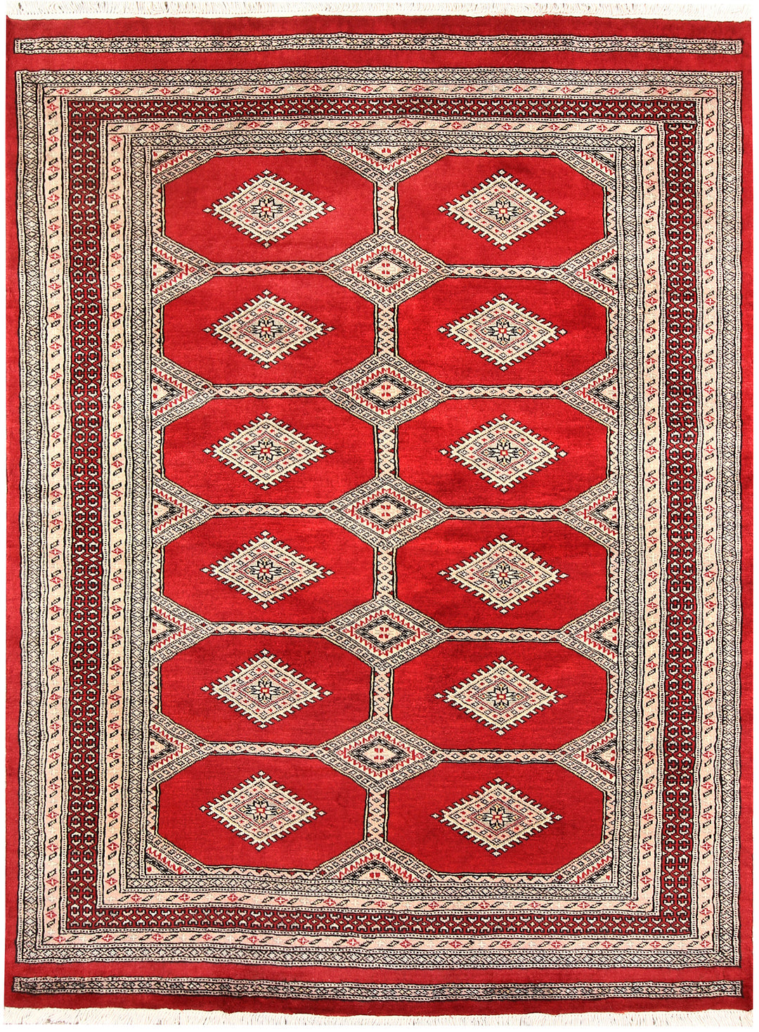 Red Jaldar 4' 7 x 6' 1 - No. 58659 - ALRUG Rug Store