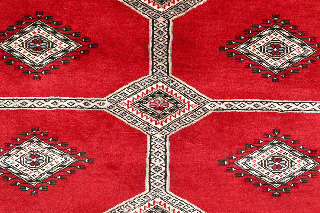 Red Jaldar 4'  8" x 6'  5" - No. QA57819