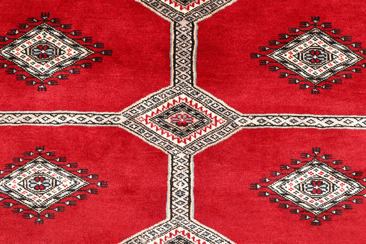 Red Jaldar 4'  8" x 6'  5" - No. QA57819