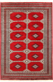 Red Jaldar 4' 7 x 6' 9 - No. 58661 - ALRUG Rug Store