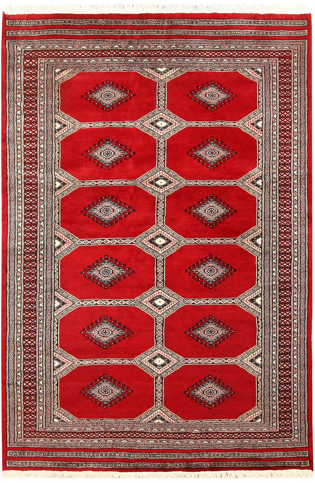 Red Jaldar 4' 7 x 6' 9 - No. 58661 - ALRUG Rug Store