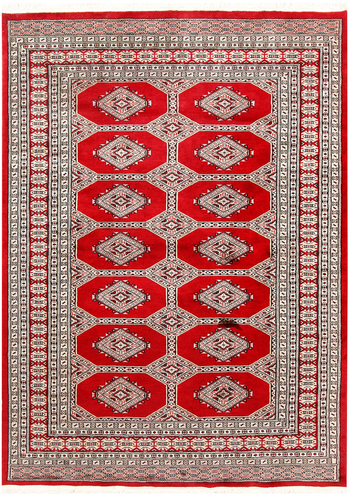 Firebrick Jaldar 4'  8" x 6'  5" - No. QA42599