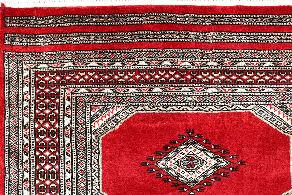 Red Jaldar 4' 8 x 6' 7 - No. 58665 - ALRUG Rug Store