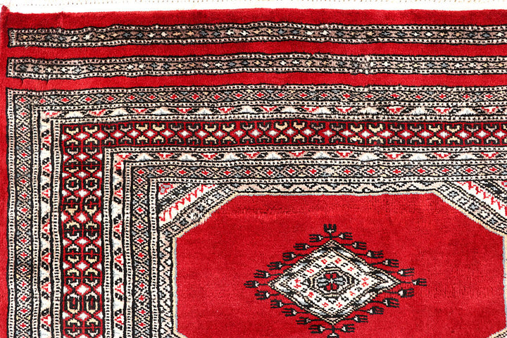 Red Jaldar 4' 8 x 6' 7 - No. 58665 - ALRUG Rug Store