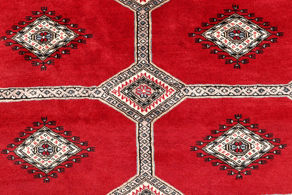 Red Jaldar 4' 8 x 6' 7 - No. 58665 - ALRUG Rug Store