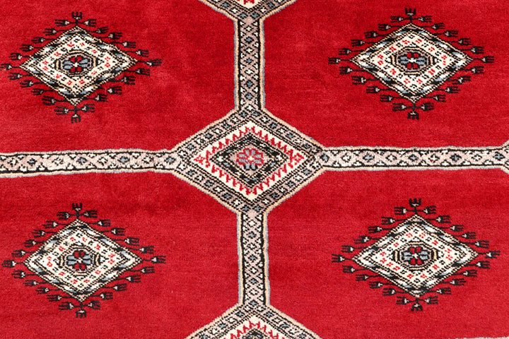 Red Jaldar 4' 8 x 6' 7 - No. 58665 - ALRUG Rug Store