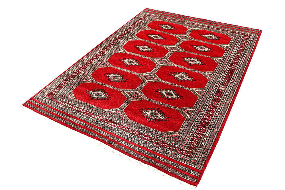 Red Jaldar 4' 8 x 6' 7 - No. 58665 - ALRUG Rug Store
