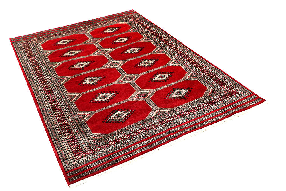Red Jaldar 4' 8 x 6' 7 - No. 58665 - ALRUG Rug Store