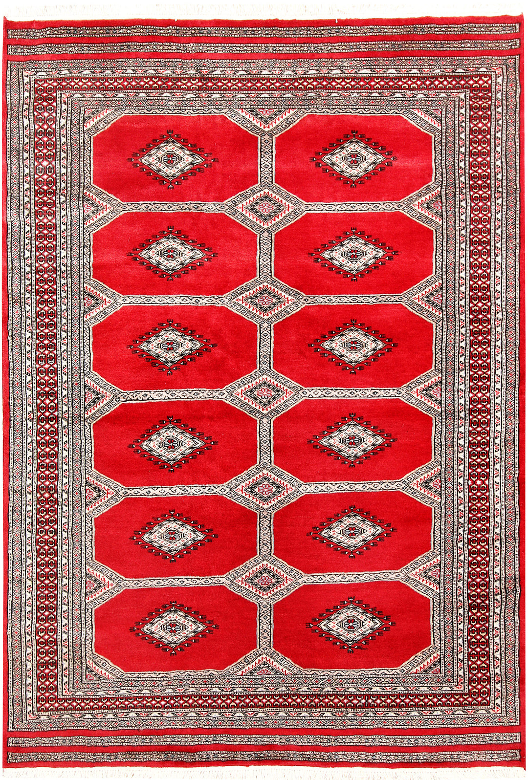 Red Jaldar 4' 8 x 6' 7 - No. 58665 - ALRUG Rug Store