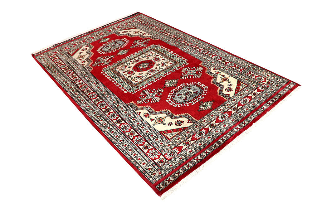 Firebrick Caucasian 4' 7 x 7' - No. 58666 - ALRUG Rug Store