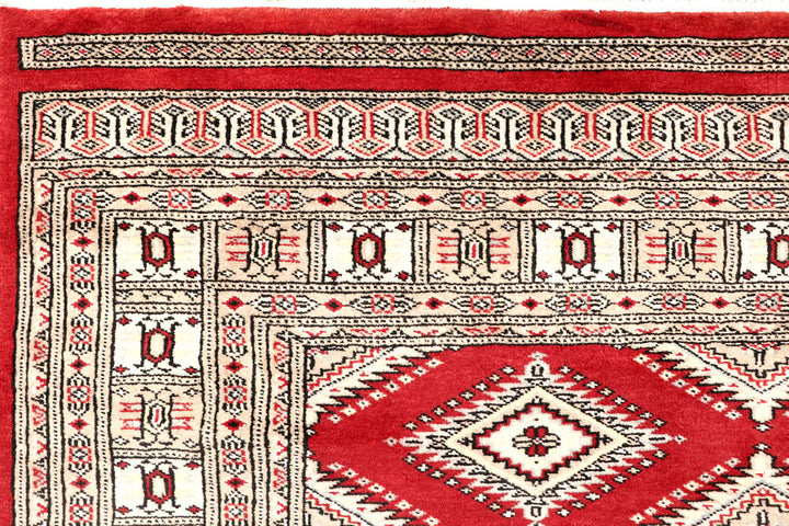 Firebrick Jaldar 4' 9 x 6' 3 - No. 58667 - ALRUG Rug Store