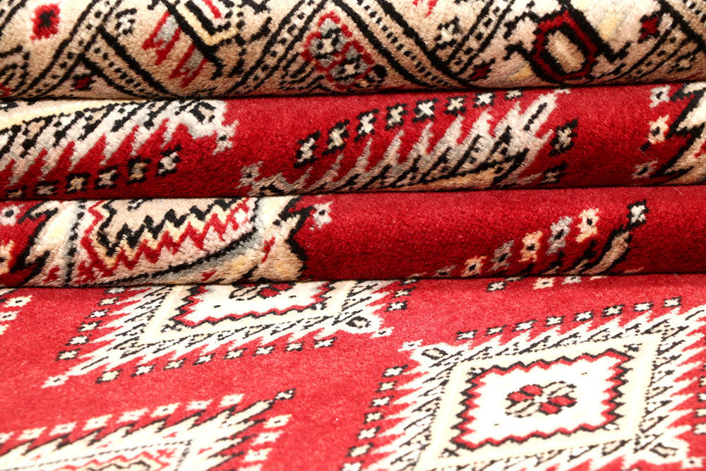 Firebrick Jaldar 4' 9 x 6' 3 - No. 58667 - ALRUG Rug Store