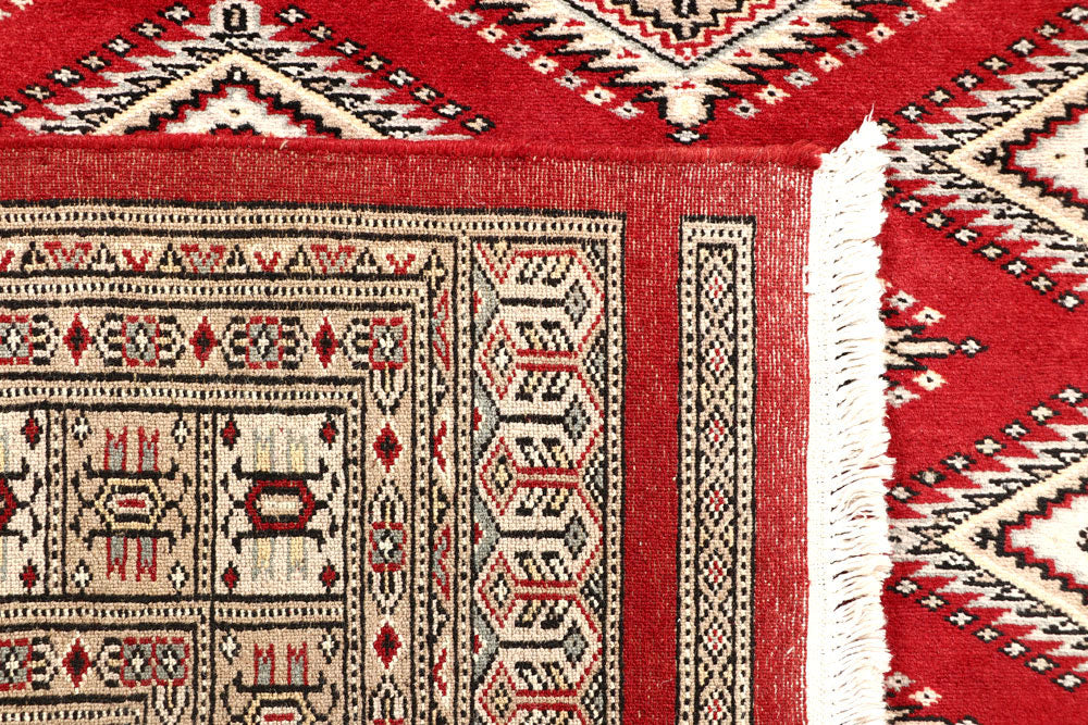 Firebrick Jaldar 4' 9 x 6' 3 - No. 58667 - ALRUG Rug Store