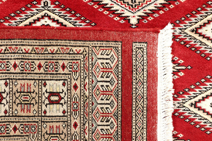 Firebrick Jaldar 4' 9 x 6' 3 - No. 58667 - ALRUG Rug Store