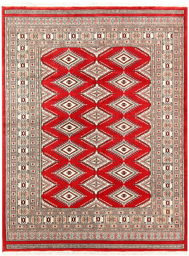 Firebrick Jaldar 4' 9 x 6' 3 - No. 58667 - ALRUG Rug Store