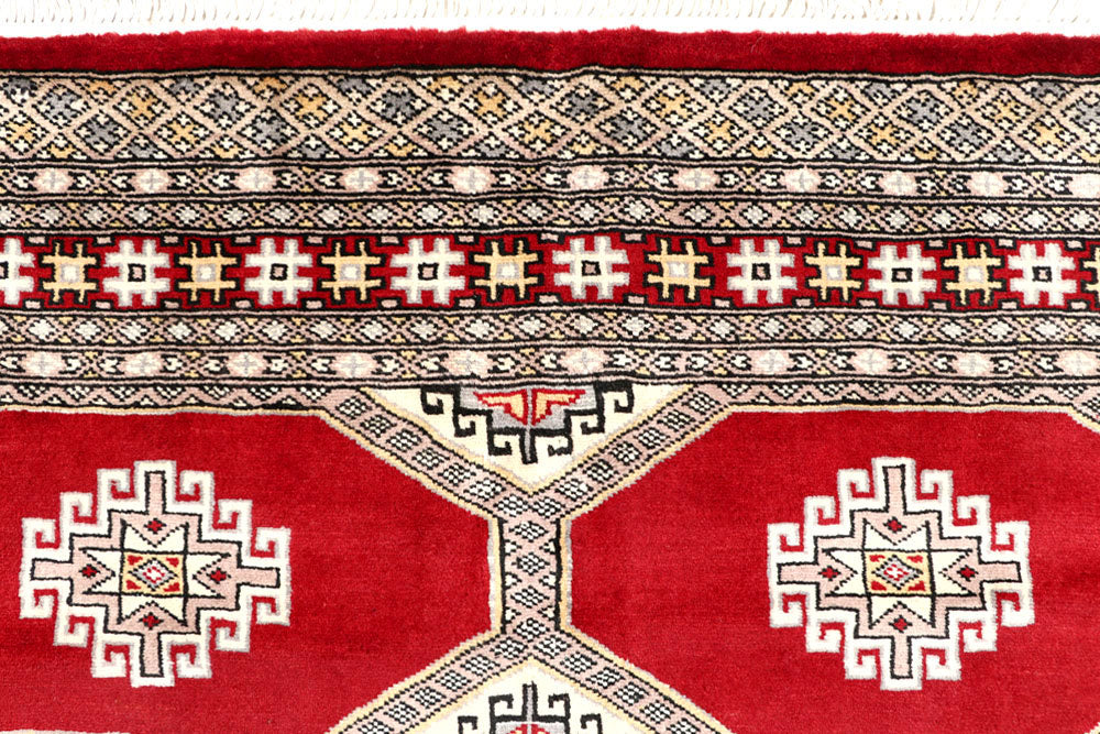 Firebrick Jaldar 4' 6 x 6' 7 - No. 58668 - ALRUG Rug Store