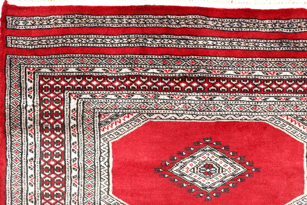 Red Jaldar 4'  7" x 6'  4" - No. QA93814