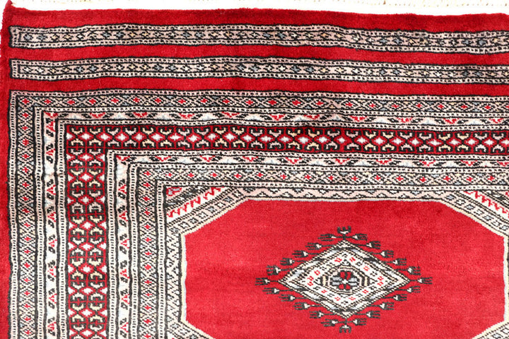 Red Jaldar 4'  7" x 6'  4" - No. QA93814