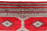 Red Jaldar 4'  7" x 6'  4" - No. QA93814