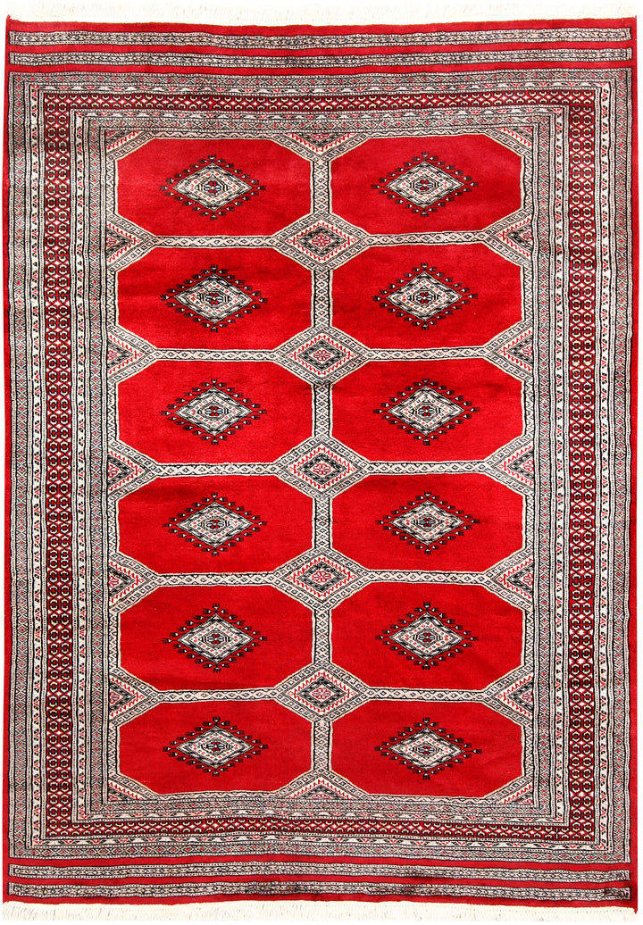 Red Jaldar 4'  7" x 6'  4" - No. QA93814