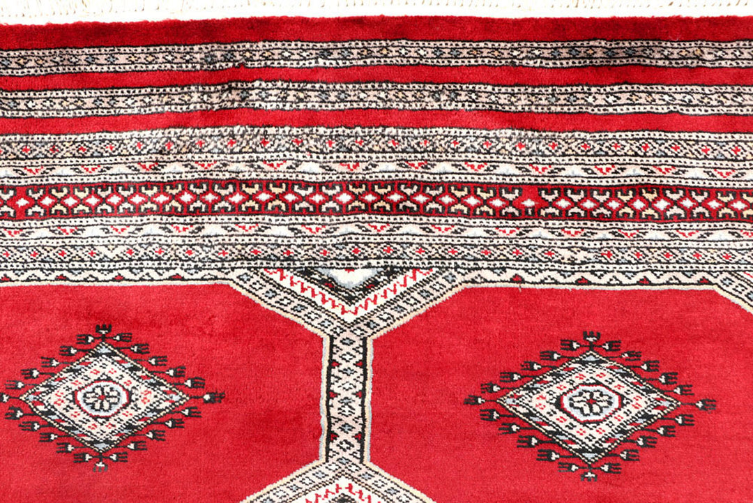 Red Jaldar 4'  7" x 6'  9" - No. QA34757