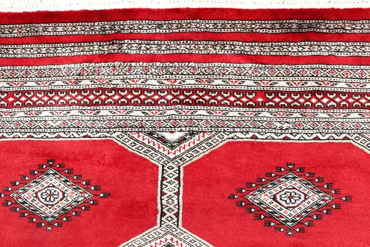 Red Jaldar 4'  7" x 6'  9" - No. QA34757