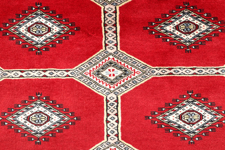 Red Jaldar 4' 7 x 6' 10 - No. 58672 - ALRUG Rug Store
