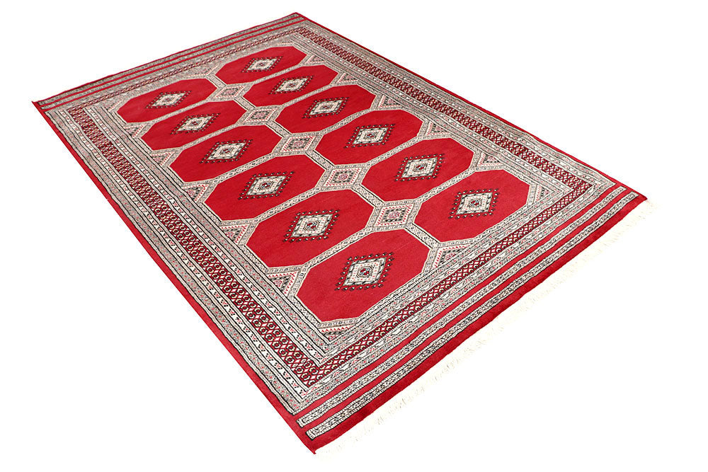 Red Jaldar 4' 7 x 6' 8 - No. 58674 - ALRUG Rug Store