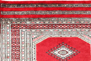 Red Jaldar 4'  6" x 6'  9" - No. QA12626