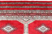 Red Jaldar 4'  6" x 6'  9" - No. QA12626