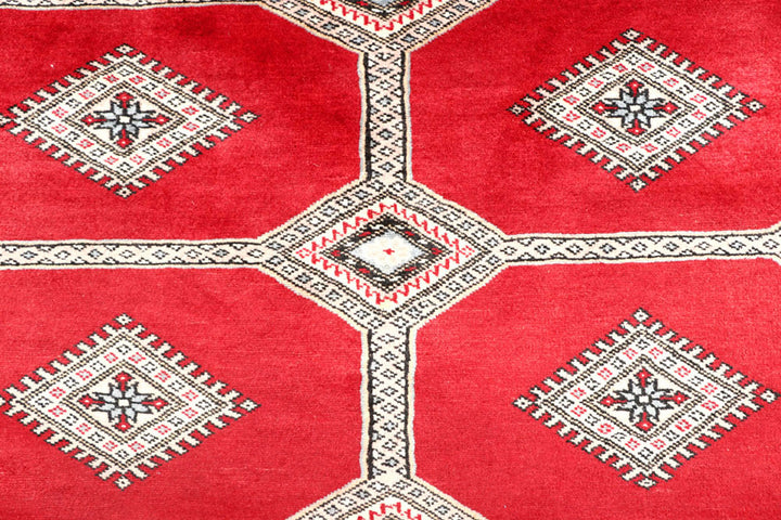 Red Jaldar 4'  8" x 6'  8" - No. QA32369