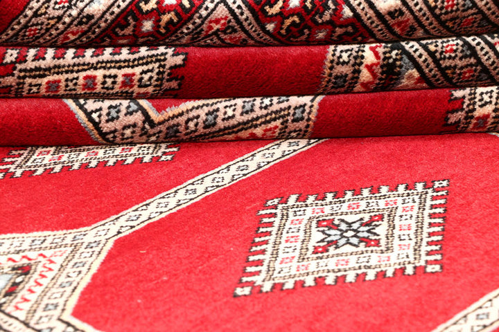 Red Jaldar 4'  8" x 6'  8" - No. QA32369