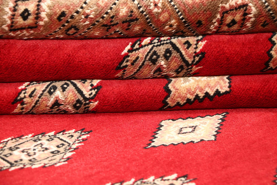 Red Jaldar 4'  7" x 6'  7" - No. QA79235