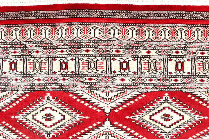 Firebrick Jaldar 4' 5 x 6' 10 - No. 58680 - ALRUG Rug Store