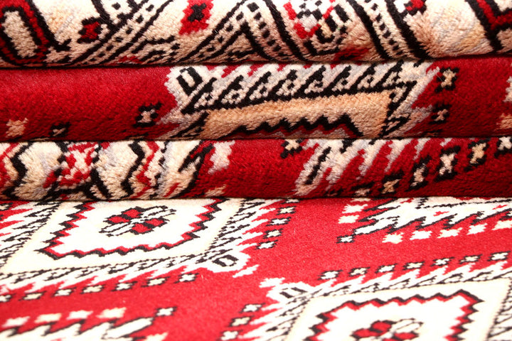 Firebrick Jaldar 4' 5 x 6' 10 - No. 58680 - ALRUG Rug Store