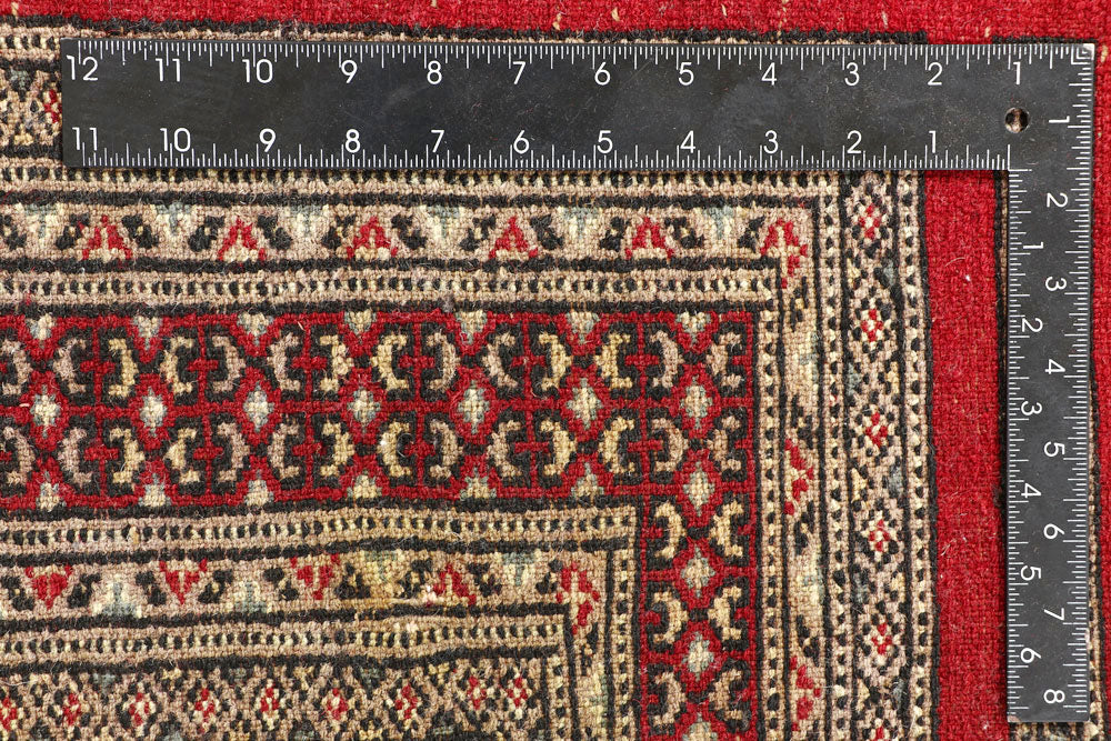Red Jaldar 4' 7 x 6' 11 - No. 58682 - ALRUG Rug Store