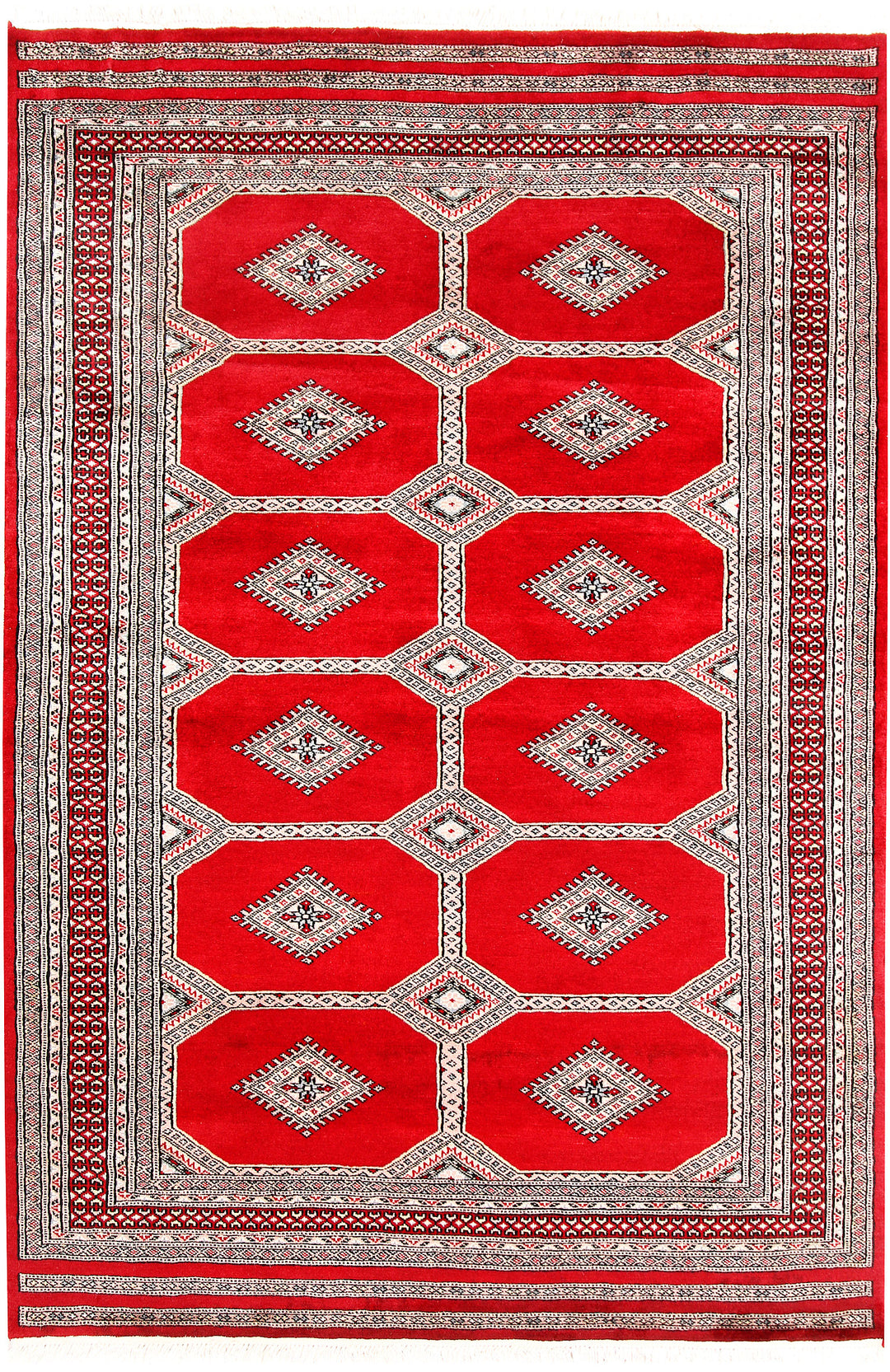 Red Jaldar 4' 7 x 6' 11 - No. 58682 - ALRUG Rug Store