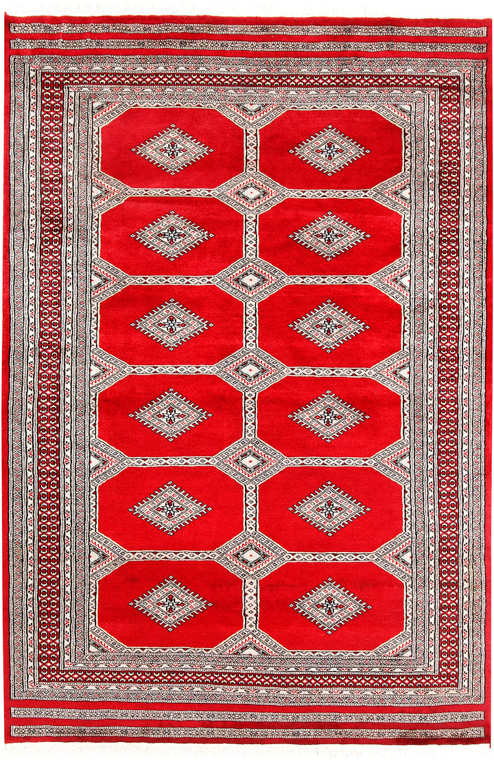 Red Jaldar 4' 7 x 6' 11 - No. 58682 - ALRUG Rug Store