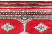 Red Jaldar 4'  7" x 6'  7" - No. QA49303