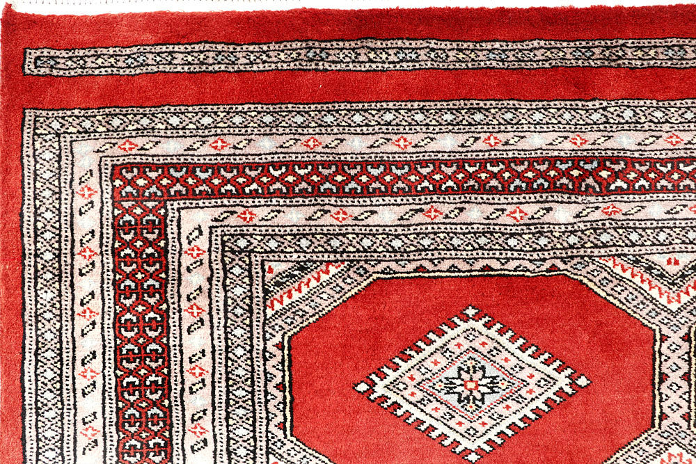 Firebrick Jaldar 4' 8 x 6' 10 - No. 58686 - ALRUG Rug Store