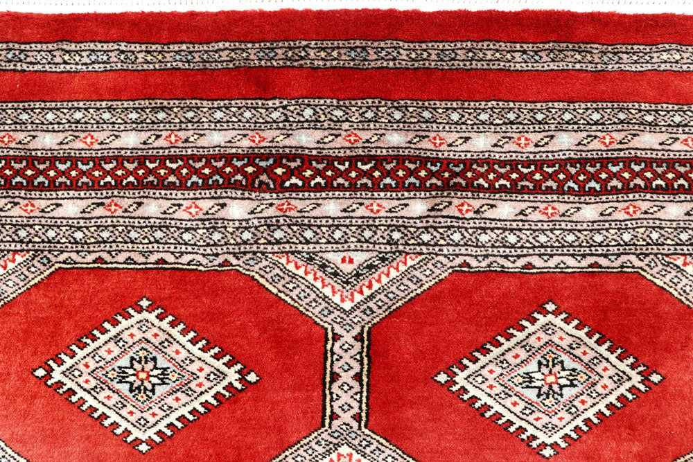 Firebrick Jaldar 4' 8 x 6' 10 - No. 58686 - ALRUG Rug Store