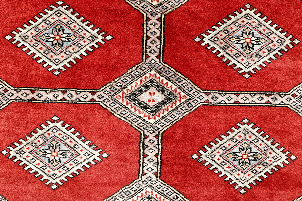 Firebrick Jaldar 4' 8 x 6' 10 - No. 58686 - ALRUG Rug Store
